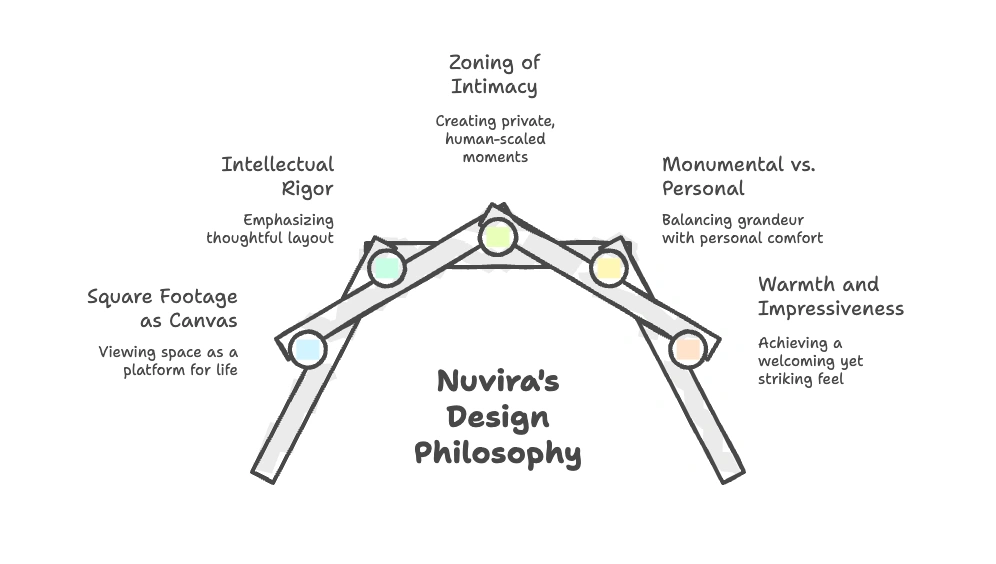 Nuvira Perspective: zoning of intimacy