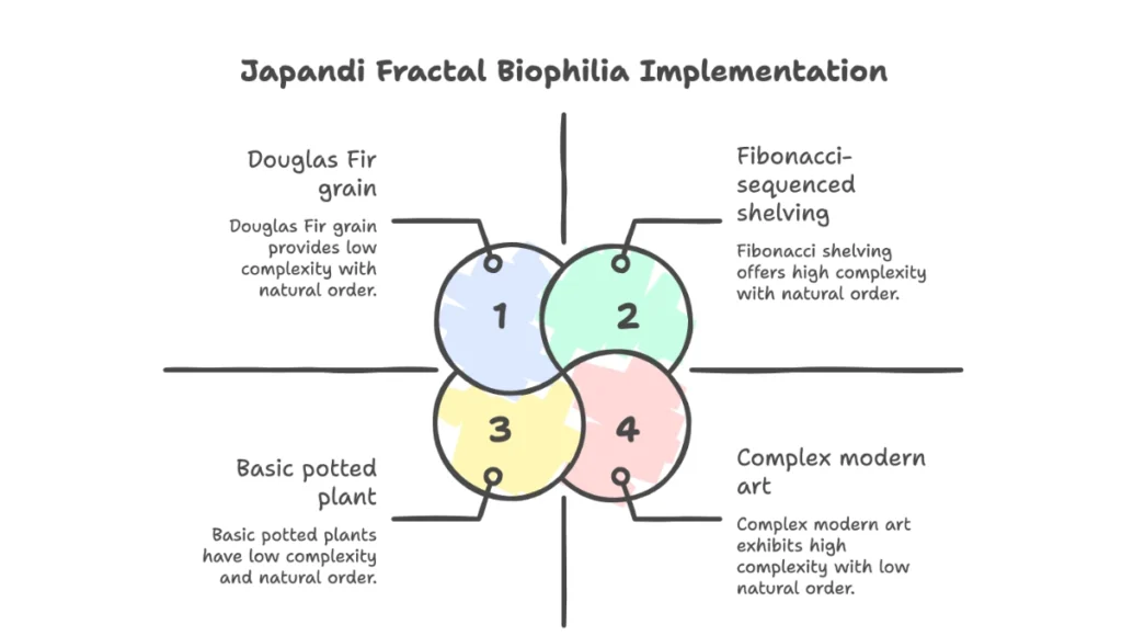 Japandi Fractal Biophilia Implementation