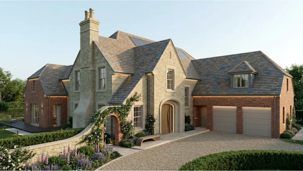 English Countryside Home Plan 2026 reveals one refined rural residence blending classic character, efficient layout, and modern architectural precision.