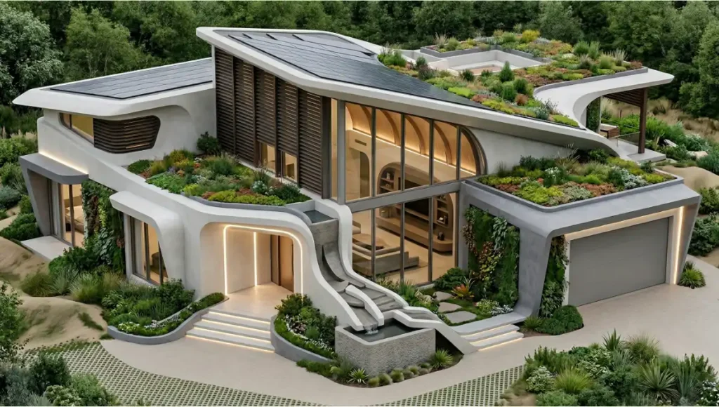 Green House Plan 2026 presents one sustainable, energy-efficient home design with smart layout, passive strategy, and future-ready architectural performance.