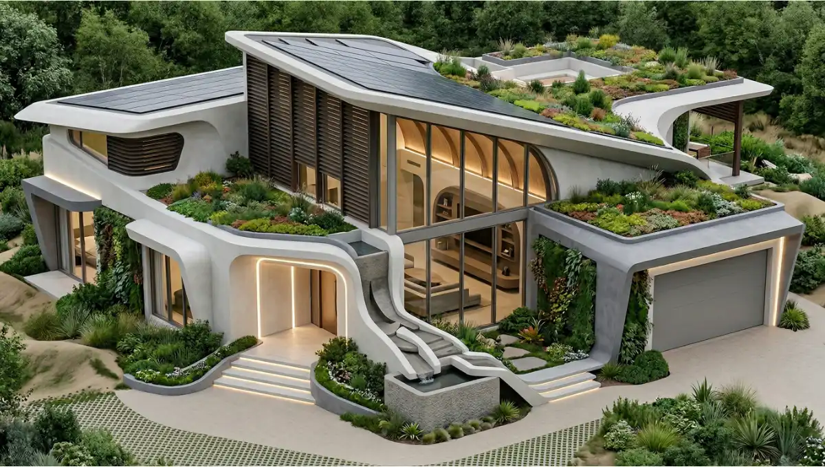 Green House Plan 2026 presents one sustainable, energy-efficient home design with smart layout, passive strategy, and future-ready architectural performance.
