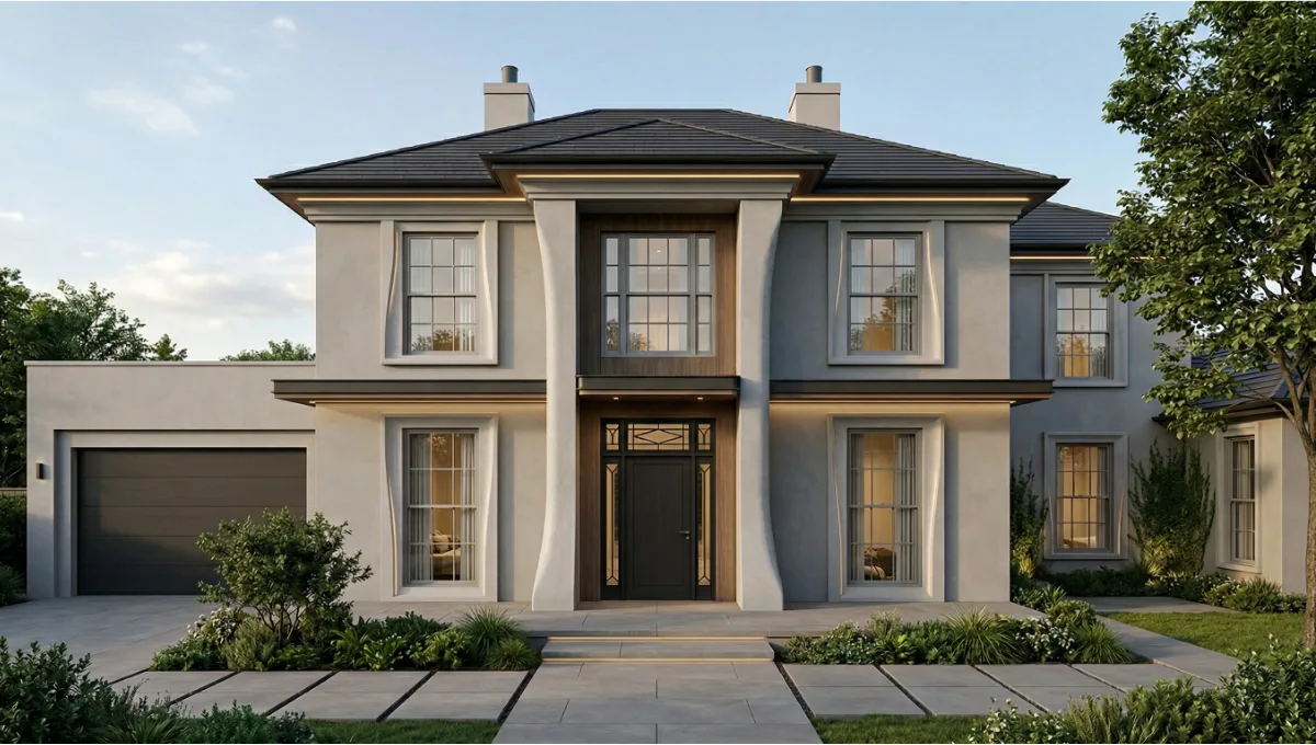 OLD HOUSE CLASSIC House Plan revealed in detail—layout, proportions, and architectural character for refined residential design inspiration.