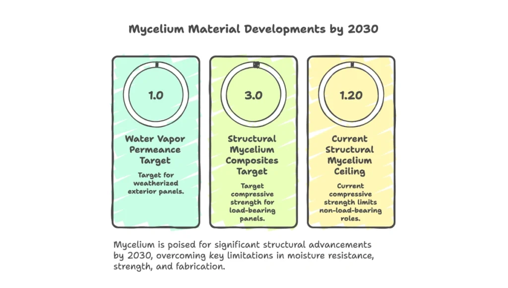 Mycelium Material Developments by 2030