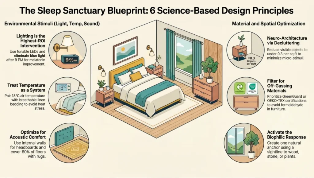 The Sleep Sanctuary Blueprint: 6 Science-Based Design Principles