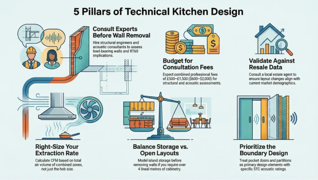 5 Pillars of Technical Kitchen Design