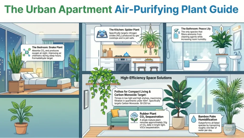 The Urban Apartment Air-Purifying Plant Guide
