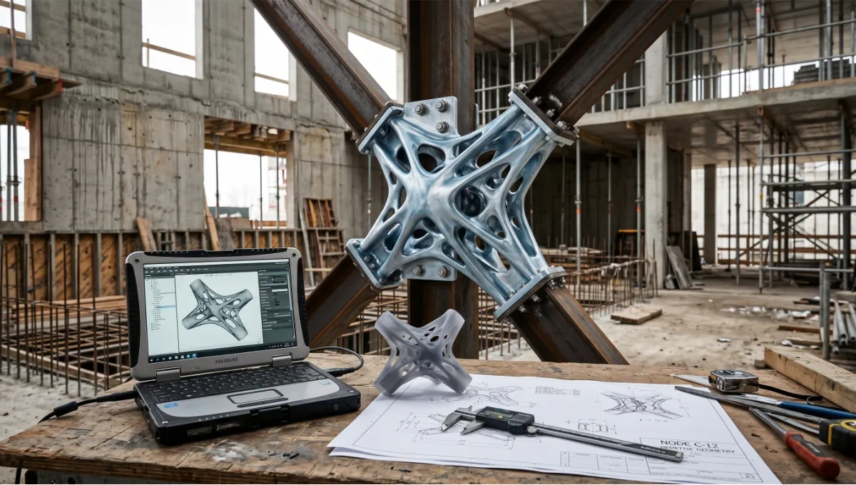 Generative design cost savings analyzed across real projects: material waste, labor hours, and iteration cycles. Quantified data from architecture and manufacturing.