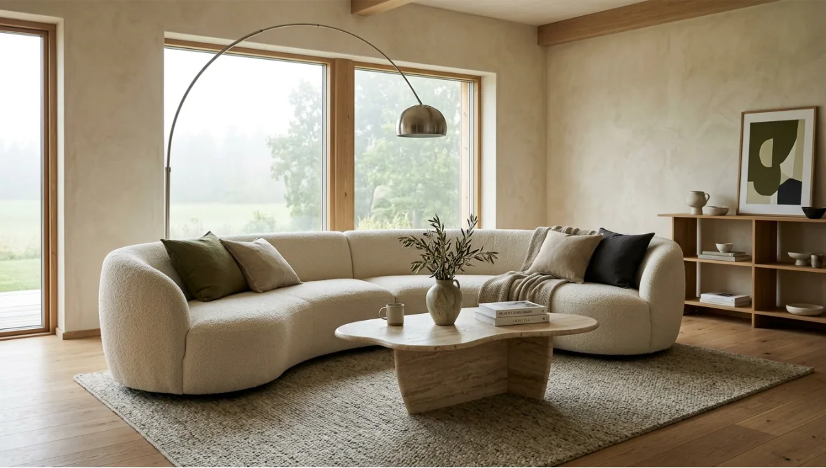 Curved furniture organic shapes 2026 are reshaping living spaces. See 7 design-verified trends, material pairings, and room layouts built for comfort. See the data.