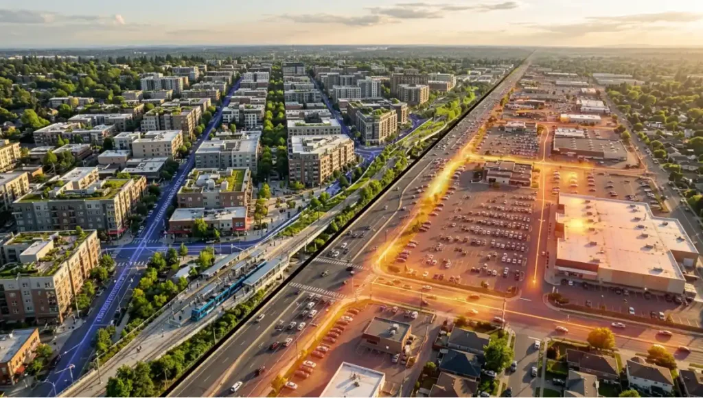 High density vs low density urban planning shapes mobility, cost, and infrastructure. Compare 7 measured metrics that define how cities grow and perform.