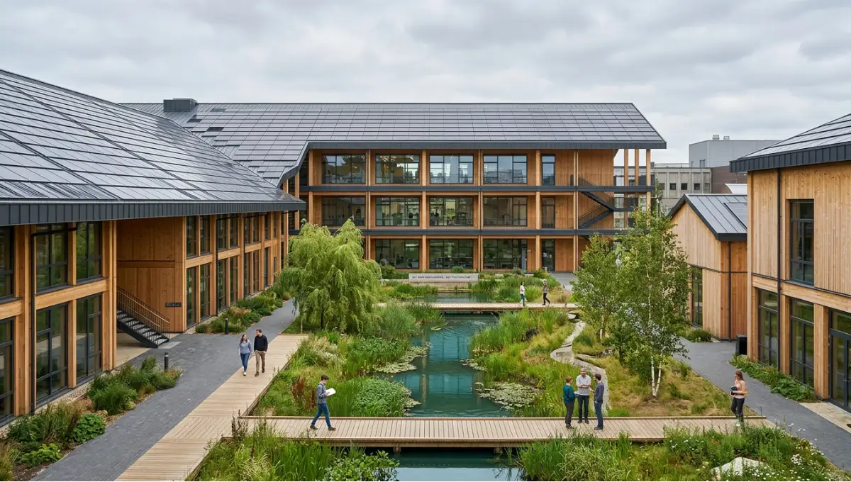 Net-positive building data decoded: EUI benchmarks, embodied carbon by material, and 3 verified case studies that prove regenerative infrastructure delivers measurable returns.