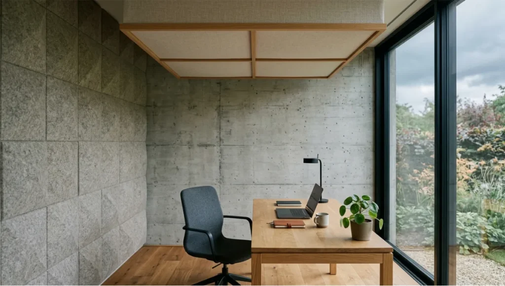 Acoustic insulation home office, ranked by verified STC ratings. Compare materials, costs, and installation methods. See the specs.