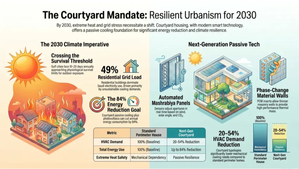 The Courtyard Mandate: Resilient Urbanism for 2030