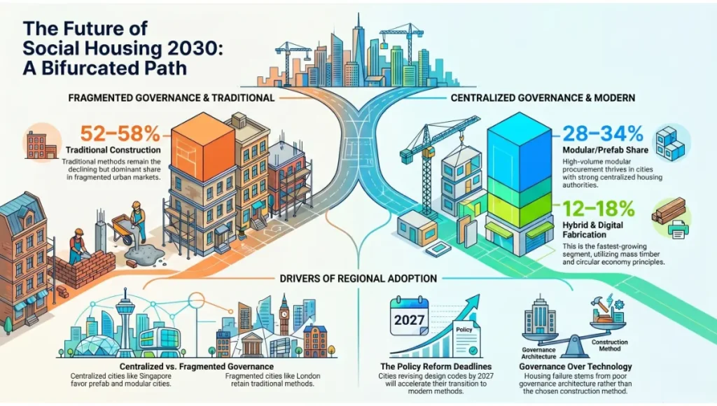 The Future of Social Housing 2030: A Bifurcated Path