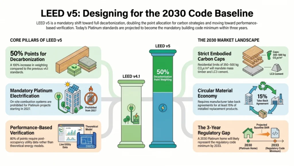 LEED v5: Designing for the 2030 Code Baseline