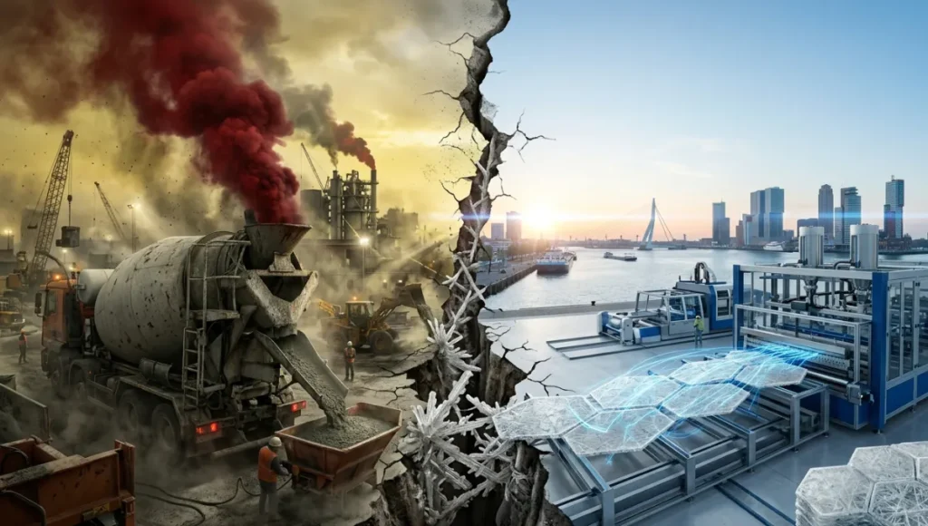 Carbon capture building materials are removing CO₂ at the construction
stage — not after. See 3 real projects, the numbers behind them, and
what's deployable.