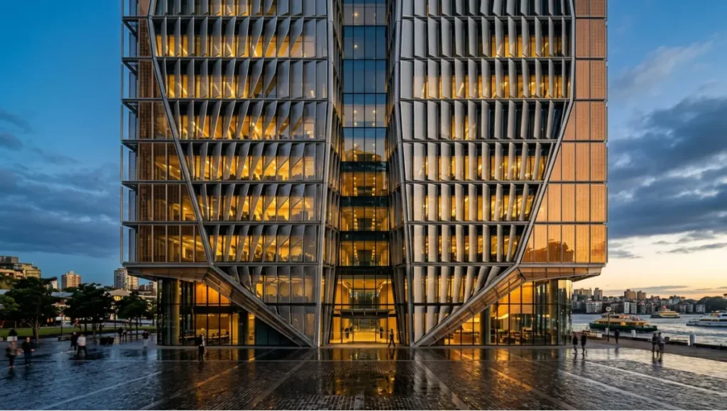 Kinetic facade energy performance benchmarked: solar gain reduction, HVAC offsets, and actuation loads across 6 building types. 