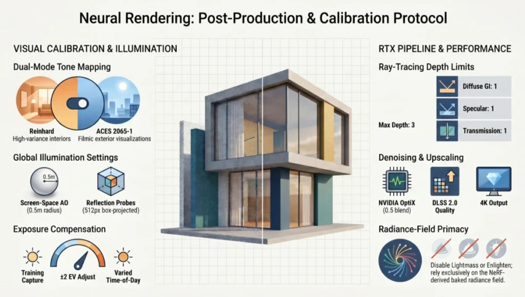 Neural Rendering: Post-Production & Calibration Protocol