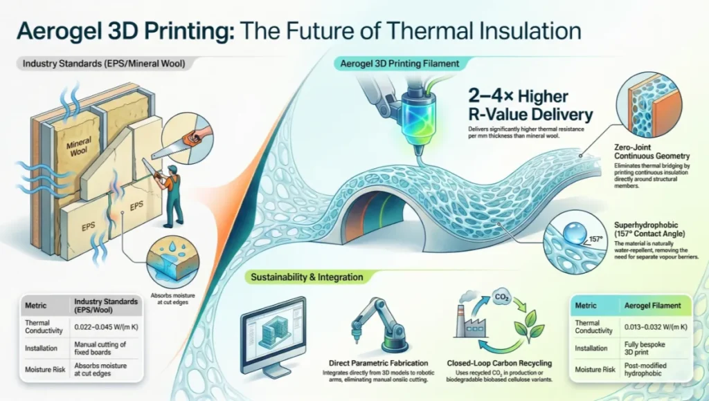 Aerogel 3D Printing: The Future of Thermal Insulation