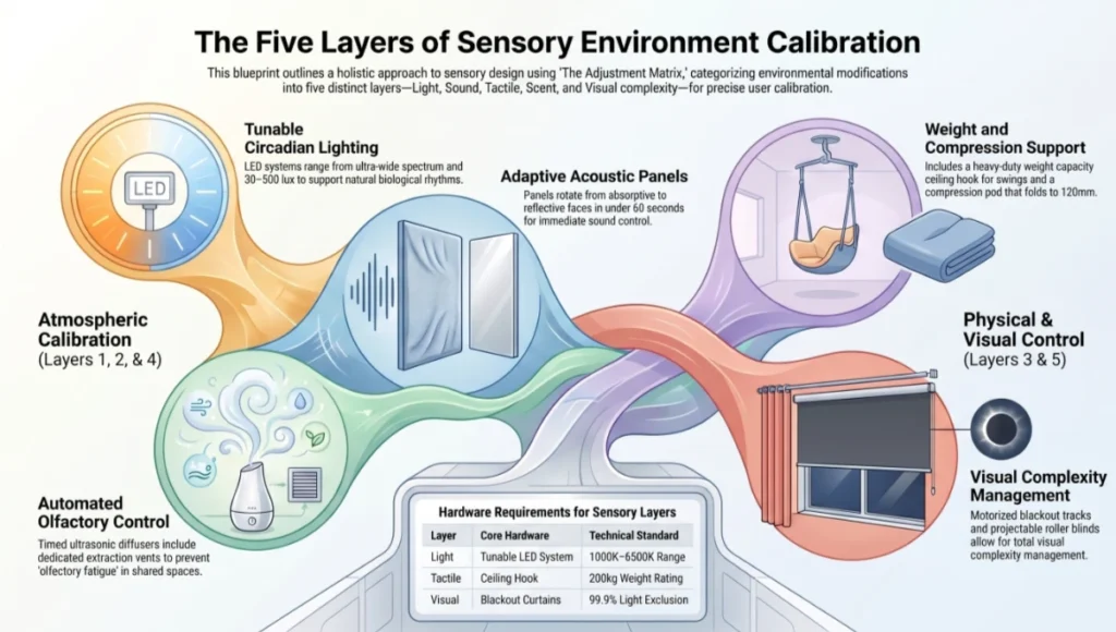The Five Layers of Sensory Environment Calibration