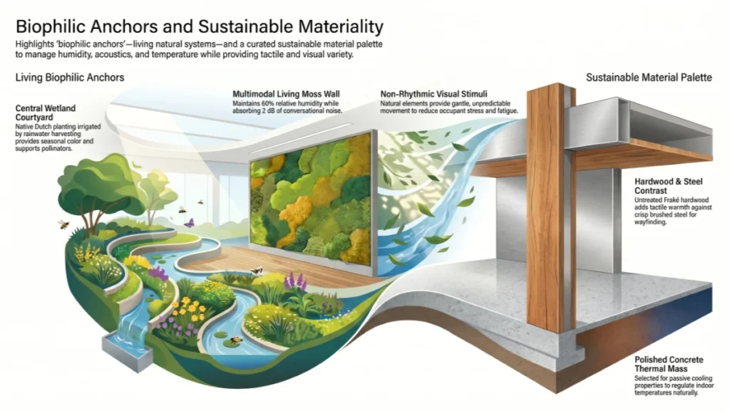 Biophilic Anchors and Sustainable Materiality