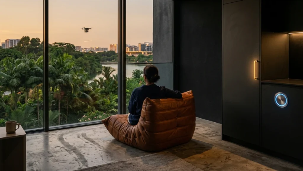 Dark kitchen architecture residential layouts streamline delivery-only operations with concealed logistics, acoustic zoning, and efficient spatial planning.
