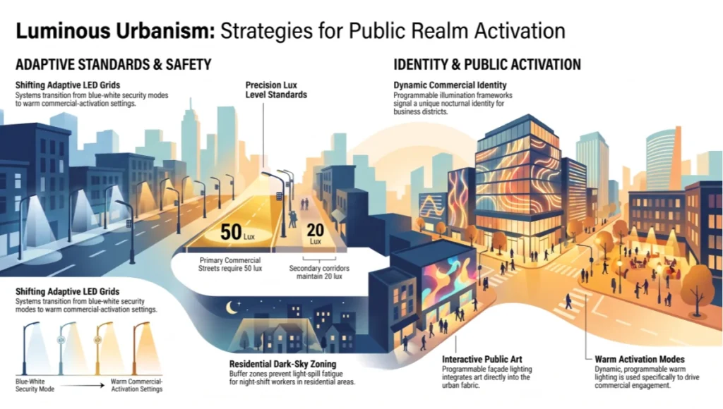 Luminous Urbanism: Strategies for Public Realm Activation