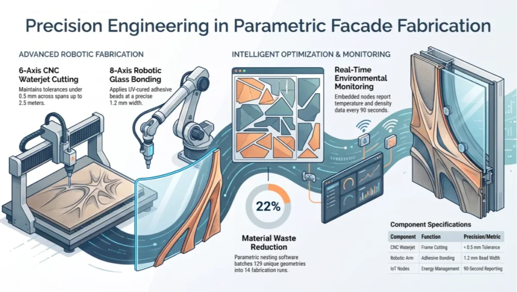 Precision Engineering in Parametric Facade Fabrication