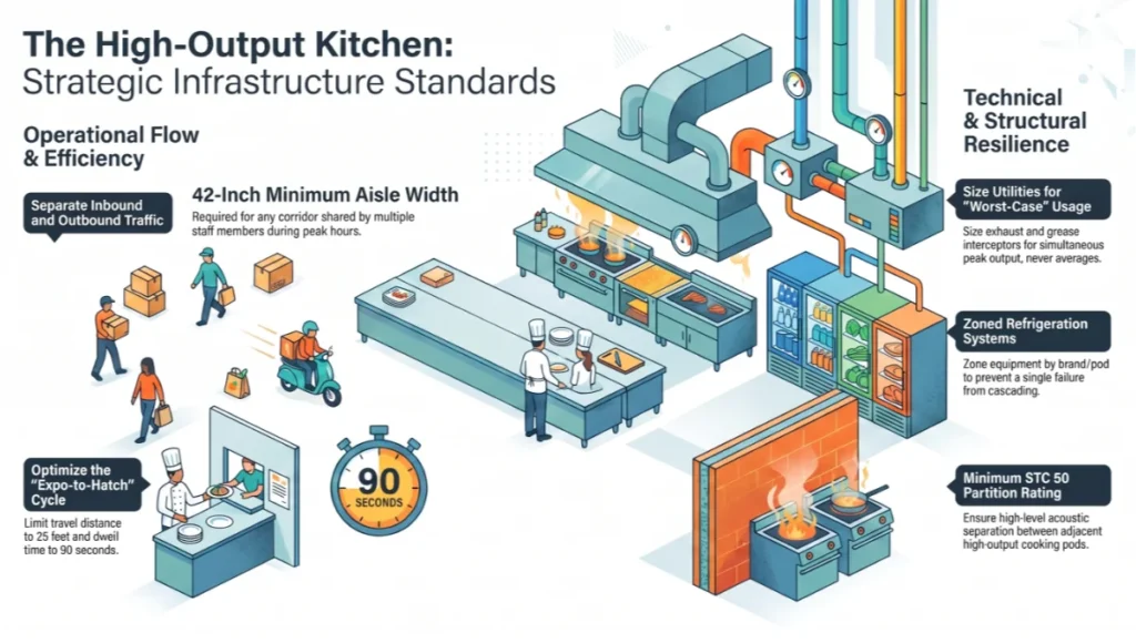 The High-Output Kitchen: Strategic Infrastructure Standards