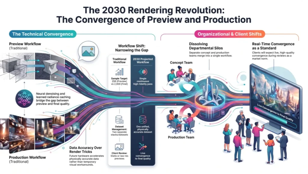 The 2030 Rendering Revolution: The Convergence of Preview and Production