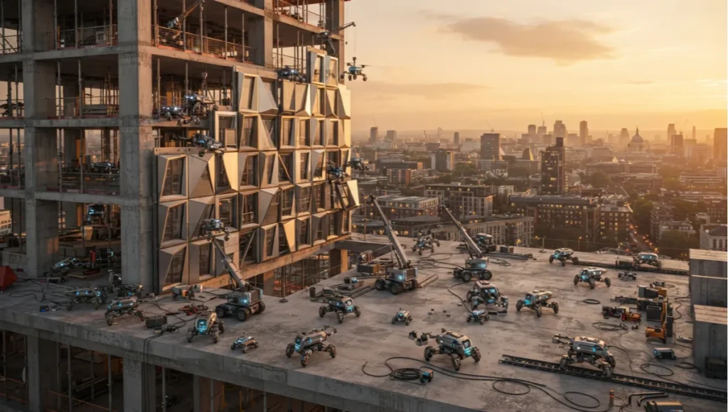 Is swarm robotics replacing tower cranes construction a realistic shift or hype? We break down where autonomous builder swarms actually stand today. Get the details.