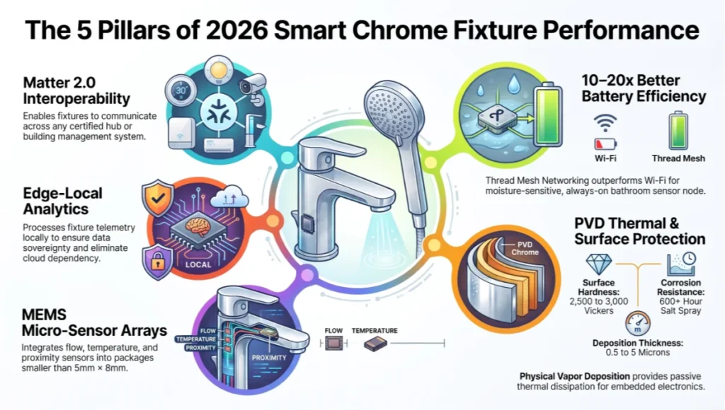 The 5 Pillars of 2026 Smart Chrome Fixture Performance